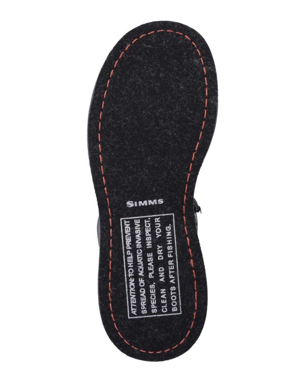 Simms - Freestone Wading Boot - Felt Soles - Gunmetal For Discount - Image 3